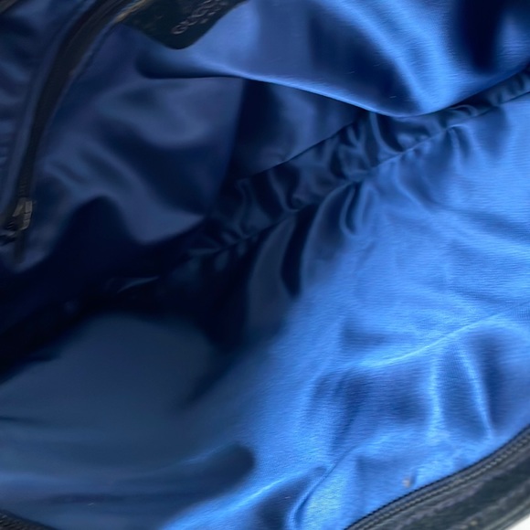 Authentic Gucci Sherry Line GG Canvas navy/red Shoulder Bag. - Picture 5 of 15